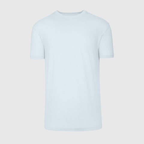 Blue Quartz Short Sleeve Crew Neck Tee
