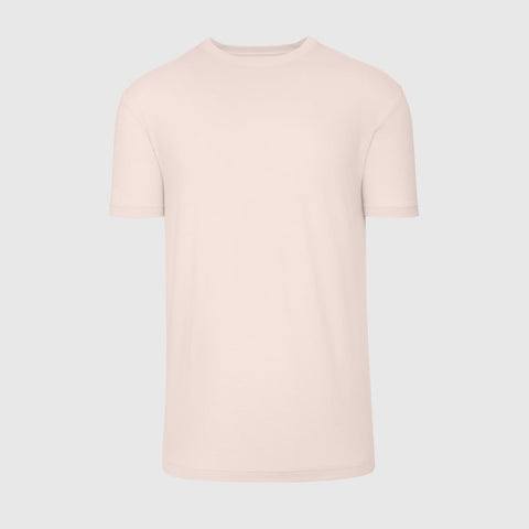 Pink Opal Short Sleeve Crew Neck Tee