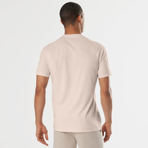 Pink Opal Short Sleeve Crew Neck Tee