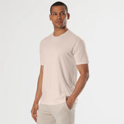 Pink Opal Short Sleeve Crew Neck Tee