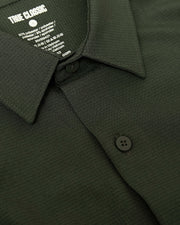 Olive Long Sleeve Ripstop Commuter Shirt
