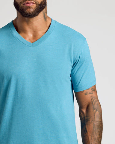Dark Heather Harbor Classic V-Neck