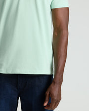 Heather Mist Short Sleeve Polo