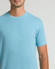 Heather Voyager Tall Straight Hem Crew Neck T-Shirt