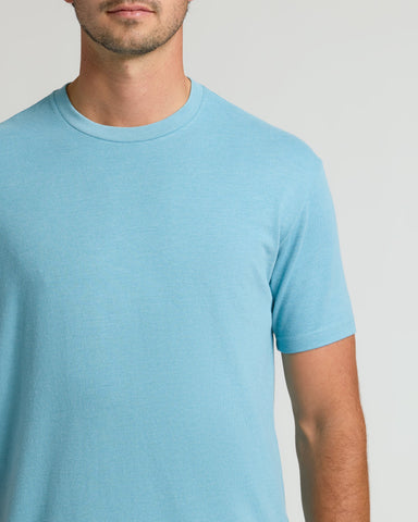 Heather Voyager Tall Straight Hem Crew Neck T-Shirt