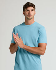 Heather Voyager Tall Straight Hem Crew Neck T-Shirt